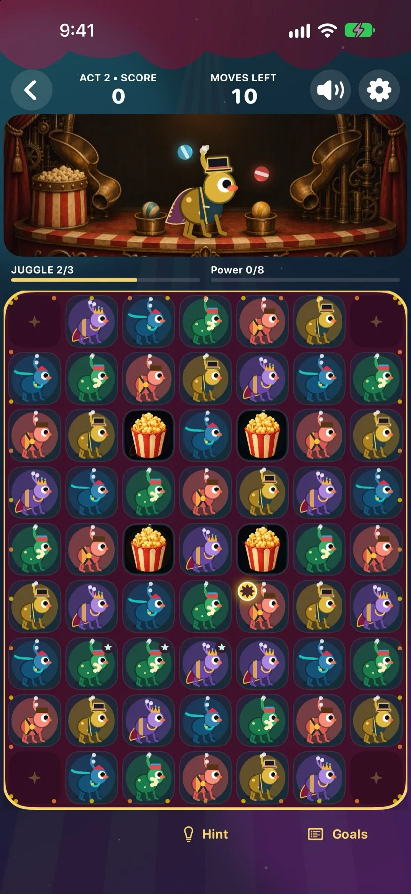 Popcorn Juggle gameplay