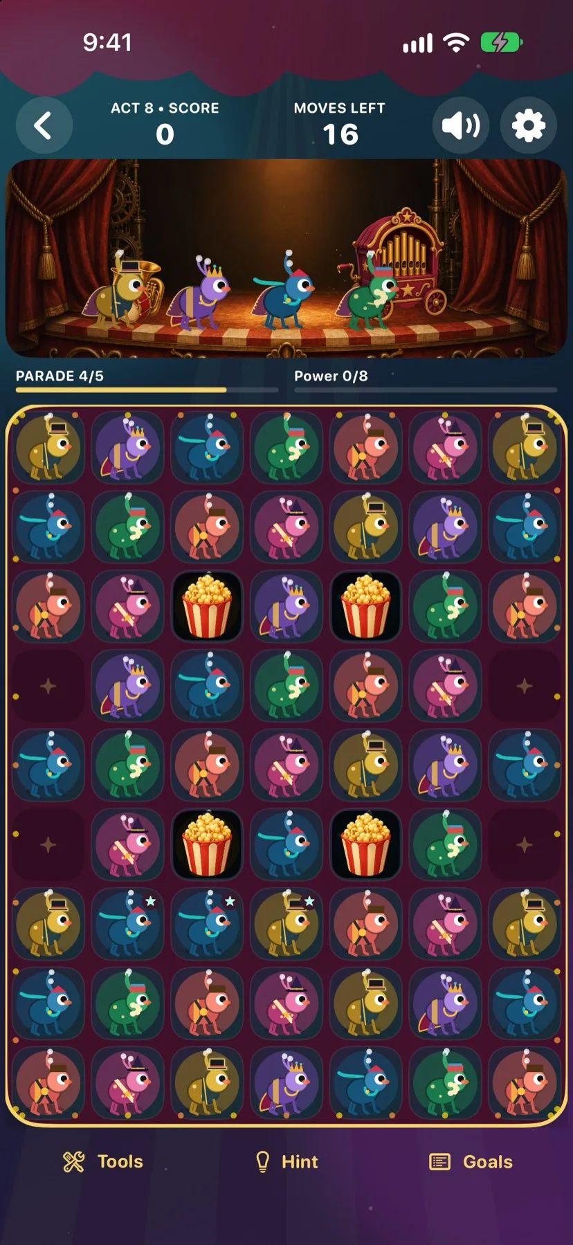 Ringmaster’s Grand Parade gameplay